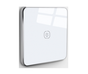 智能家居面板。單控面板無線zigbee面板